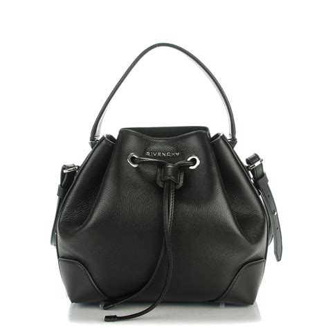 GIVENCHY Calfskin Small Lucrezia Drawstring Bucket Bag